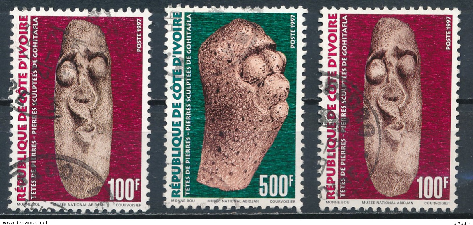 °°° COTE D'IVOIRE - Y&T N°986/88 - 1997 °°° - Costa D'Avorio (1960-...)