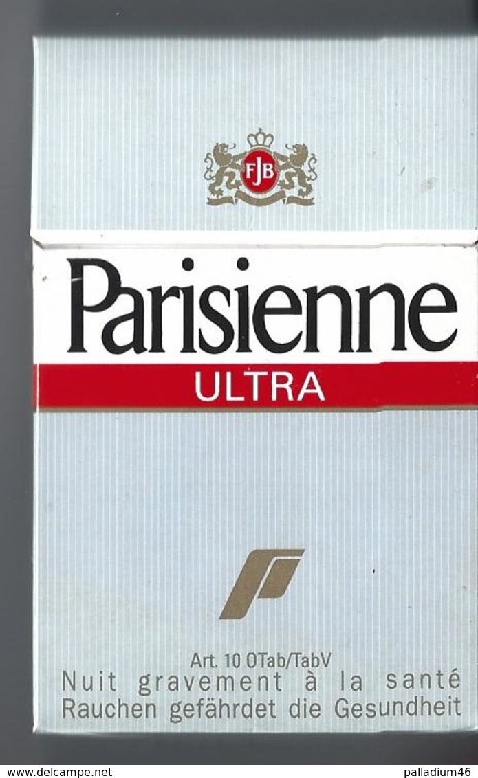 CIGARETTES Paquet De Cigarettes PARISIENNE SUISSE à FRS 5.70 - Avec Ma Dernière Cigarette - Autres & Non Classés