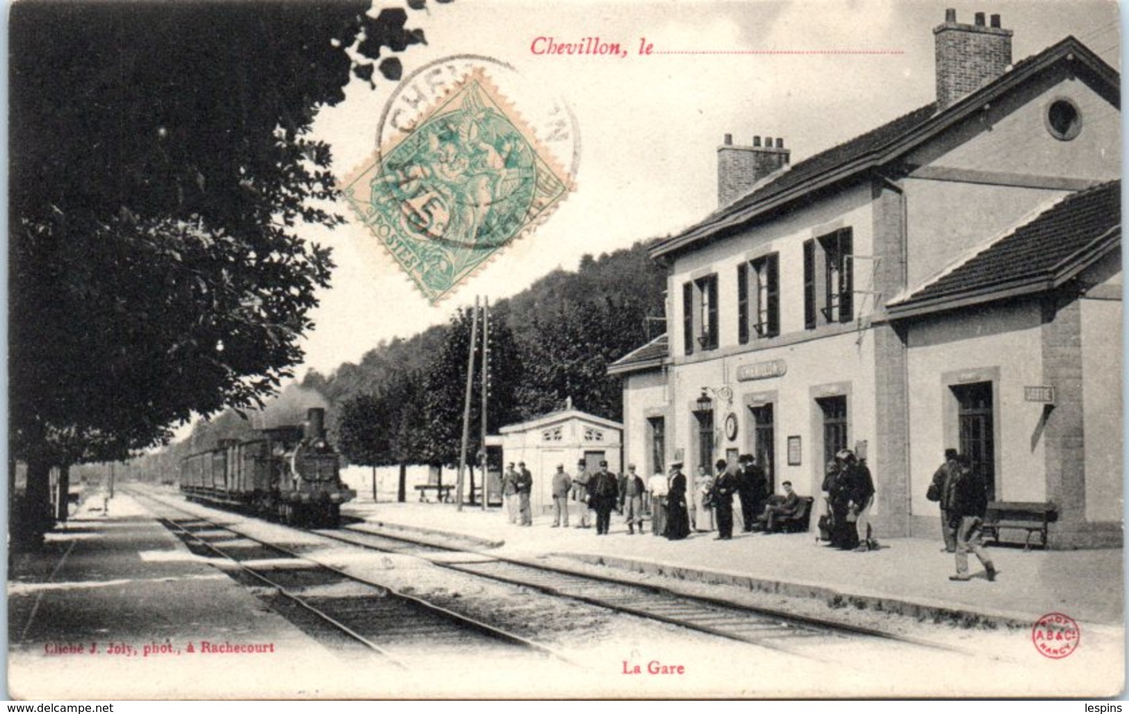52 - CHEVILLON -- La Gare - Chevillon