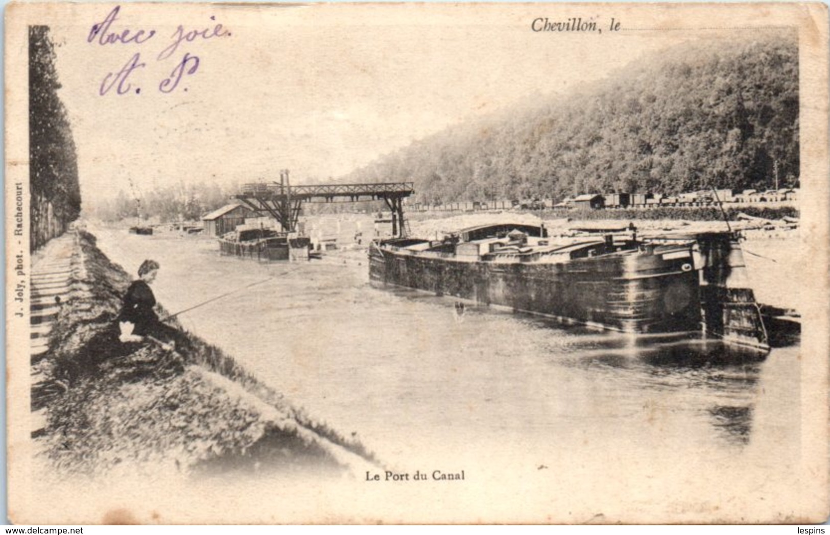 52 - CHEVILLON --  Le Port Du Canal - Chevillon