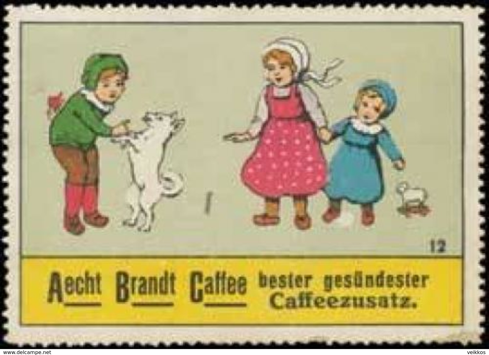 Schönebeck: Kaffeezusatz Reklamemarke - Cinderellas