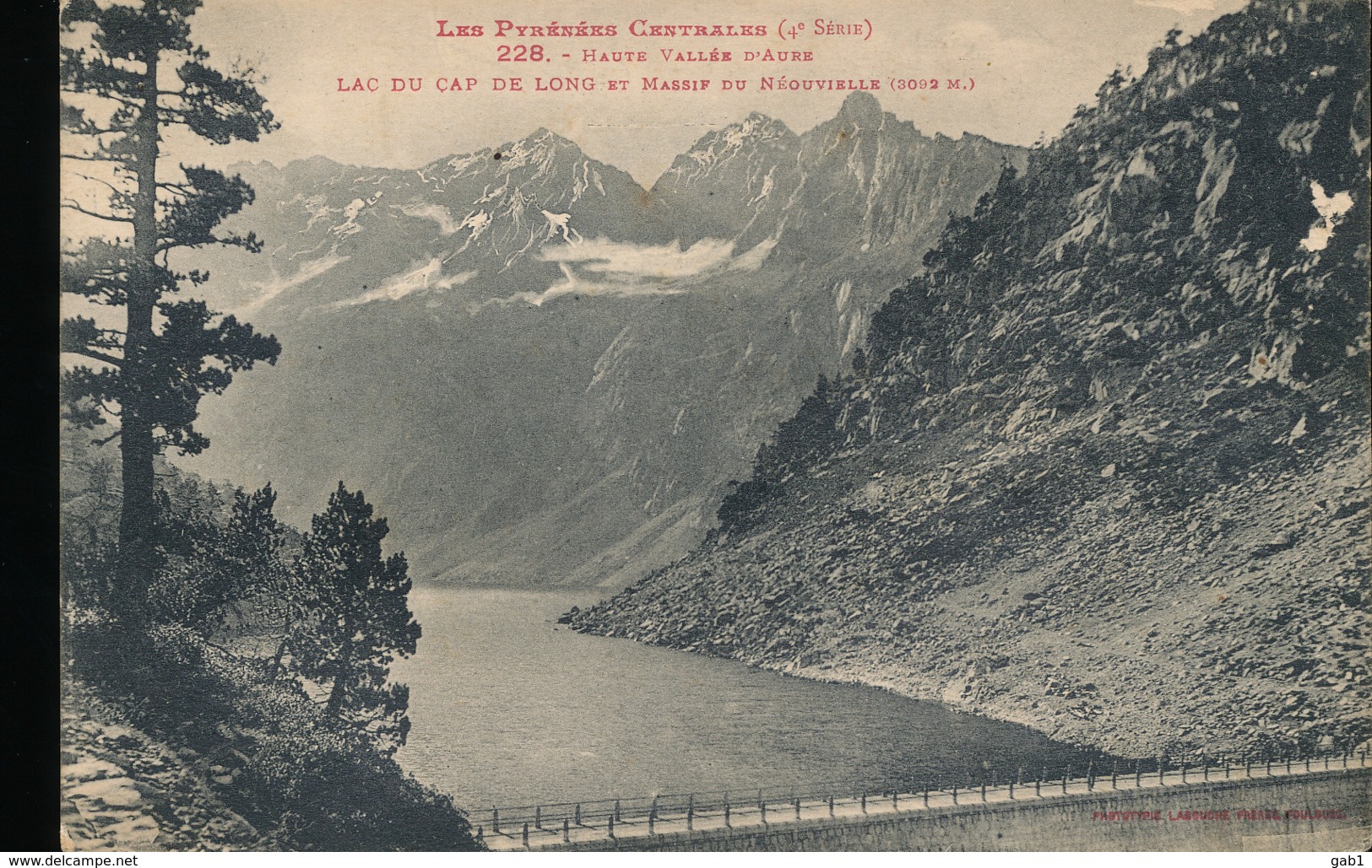 65 -- Haute Vallee D'Aure -- Lac Du Cap De Long Et Massif Du Neouvielle - Vielle Aure