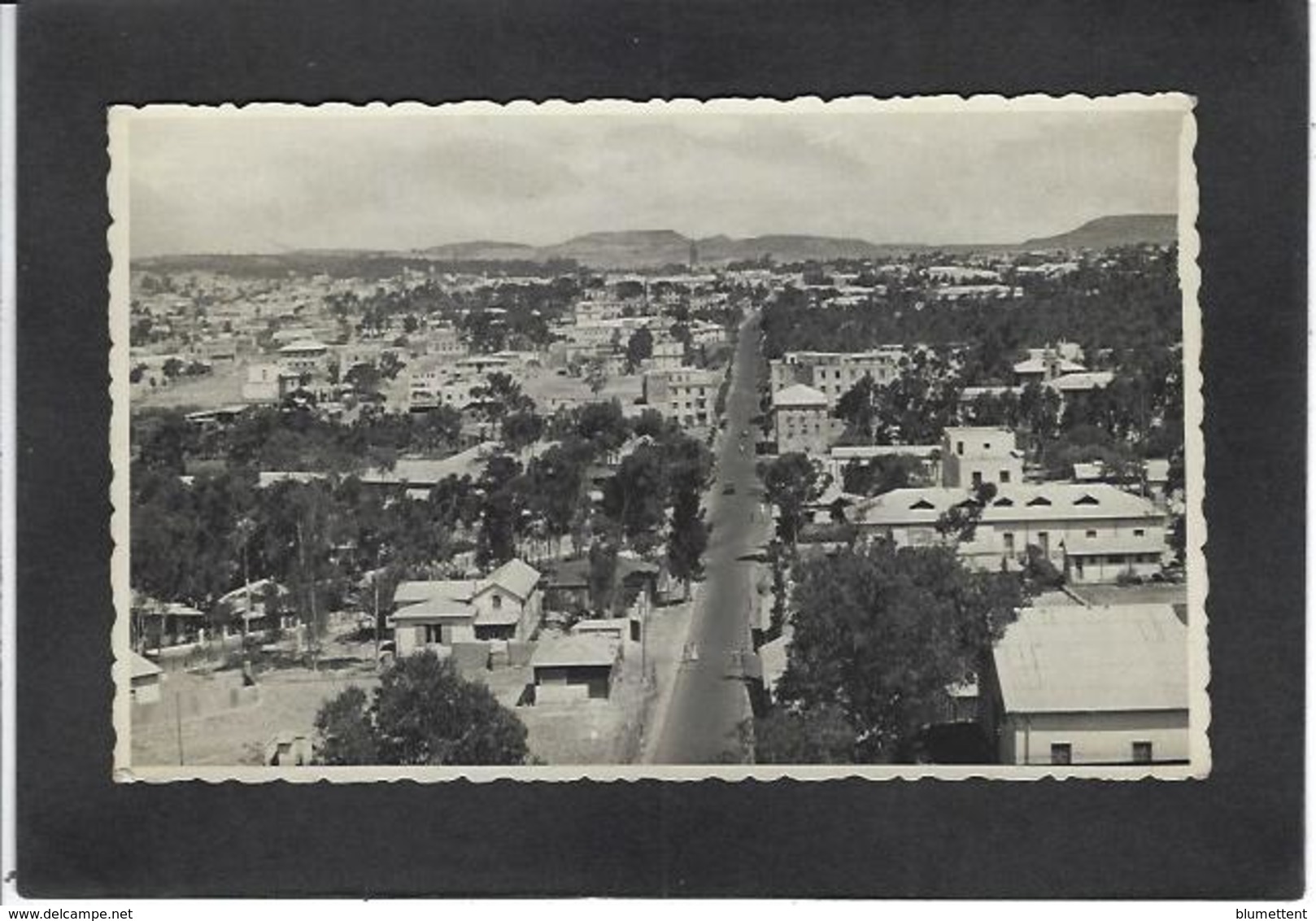 CPA Erythrée Afrique Colonie Italienne Italie Type Ethnic ERITREA écrite Asmara Carte Photo RPPC - Eritrea