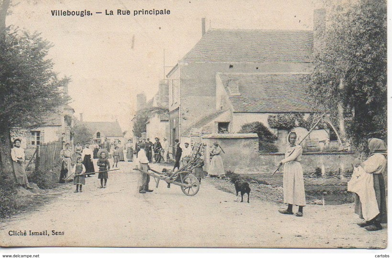 89 VILLEBOUGIS  La Rue Principale - Villebougis