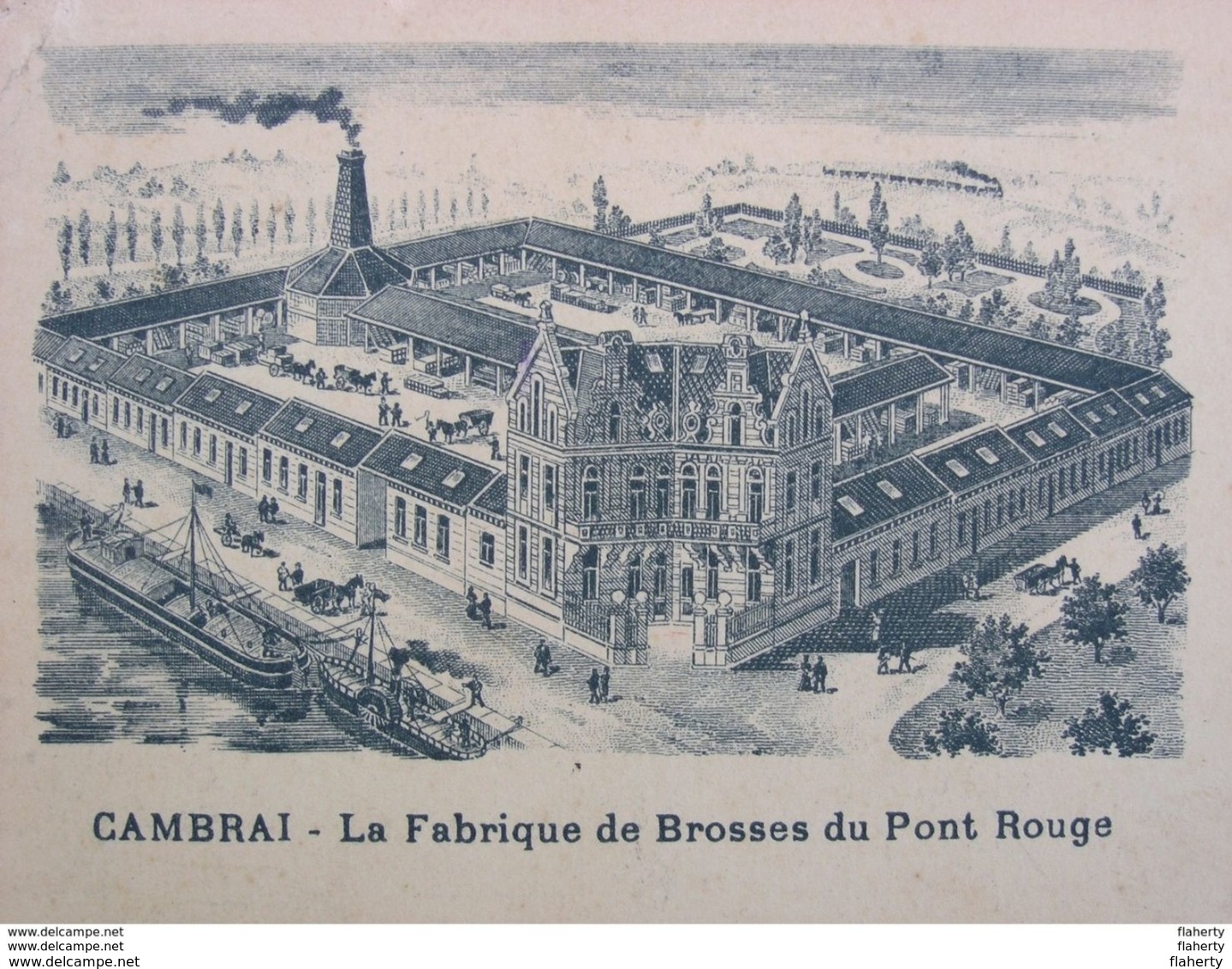 CAMBRAI Fabrique De Brosses Du Pont Rouge - Cambrai