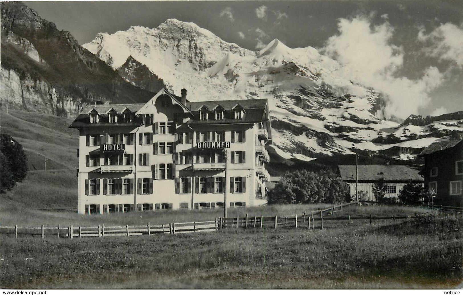 WENGEN - Hotel Brunner. - Andere & Zonder Classificatie