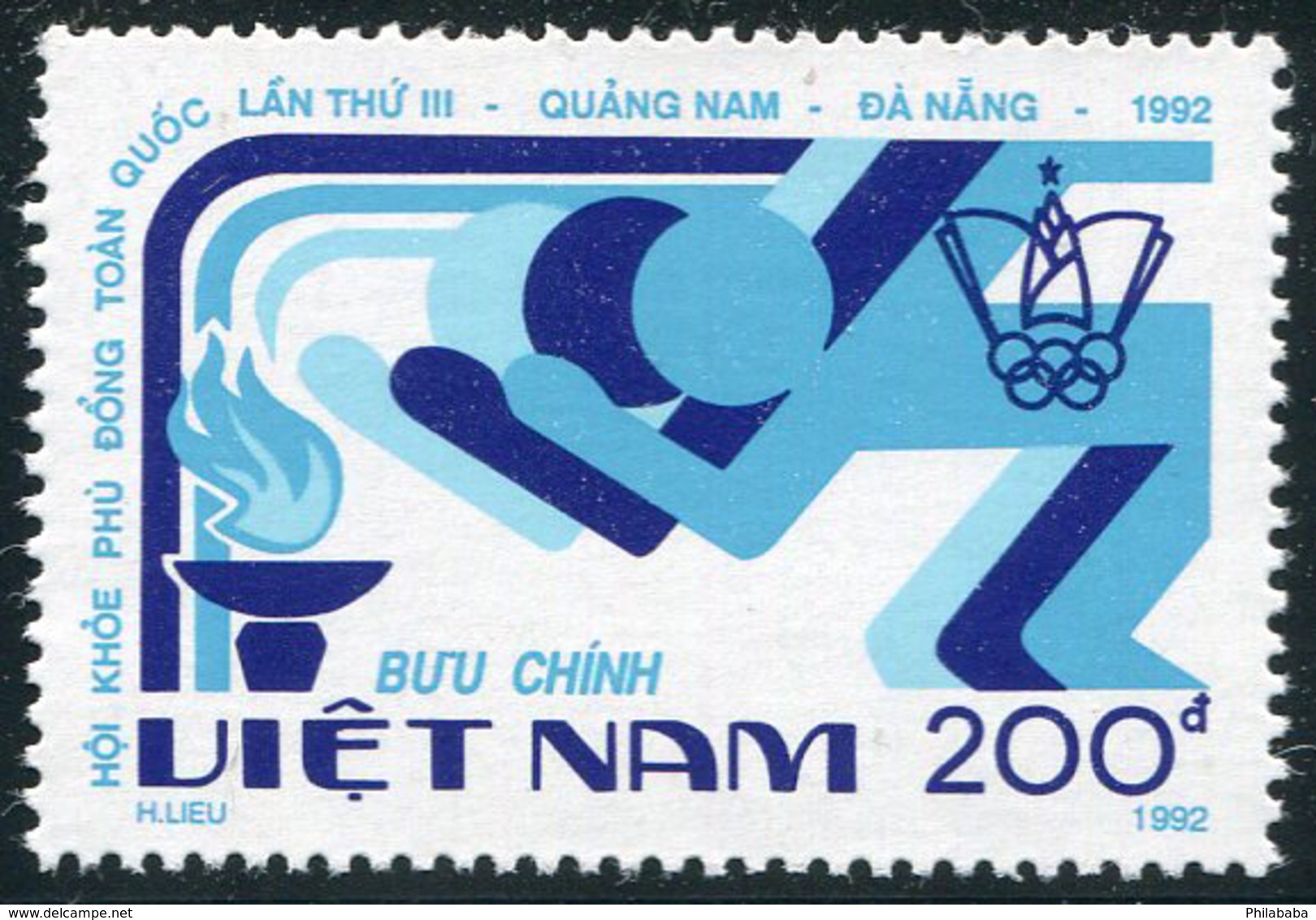 Vietnam 1992  YT 1324 ; Mi# 2476  (*) MNG - Vietnam