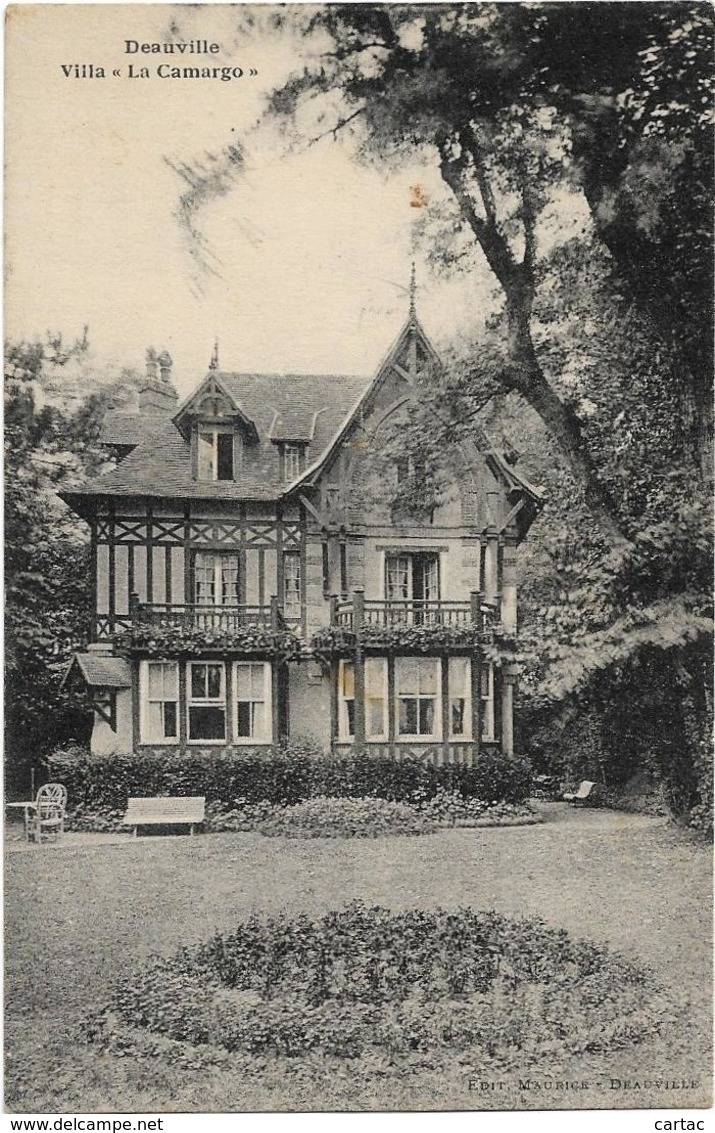 D14 - DEAUVILLE - VILLA "LA CAMARGO" - Deauville