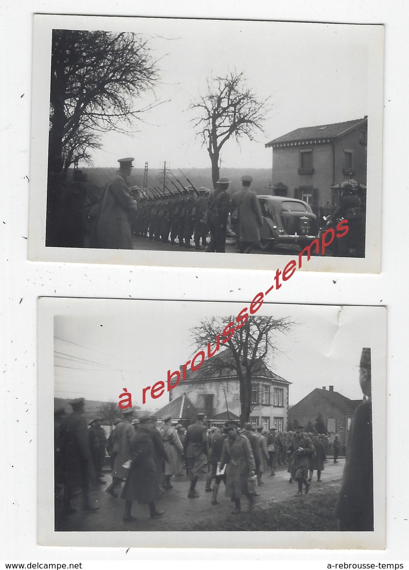 2 Photos En Lorraine  Décembre 1939-  Format 8,6 X 6,2cm - War, Military