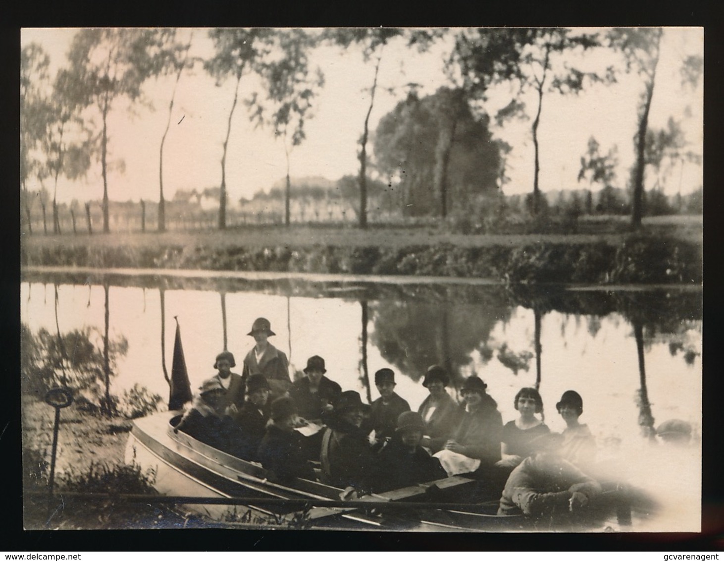 DEURLE  FOTO 8.5 X 6 CM  -  EXCURSION BORD DE LA LYS - Sint-Martens-Latem