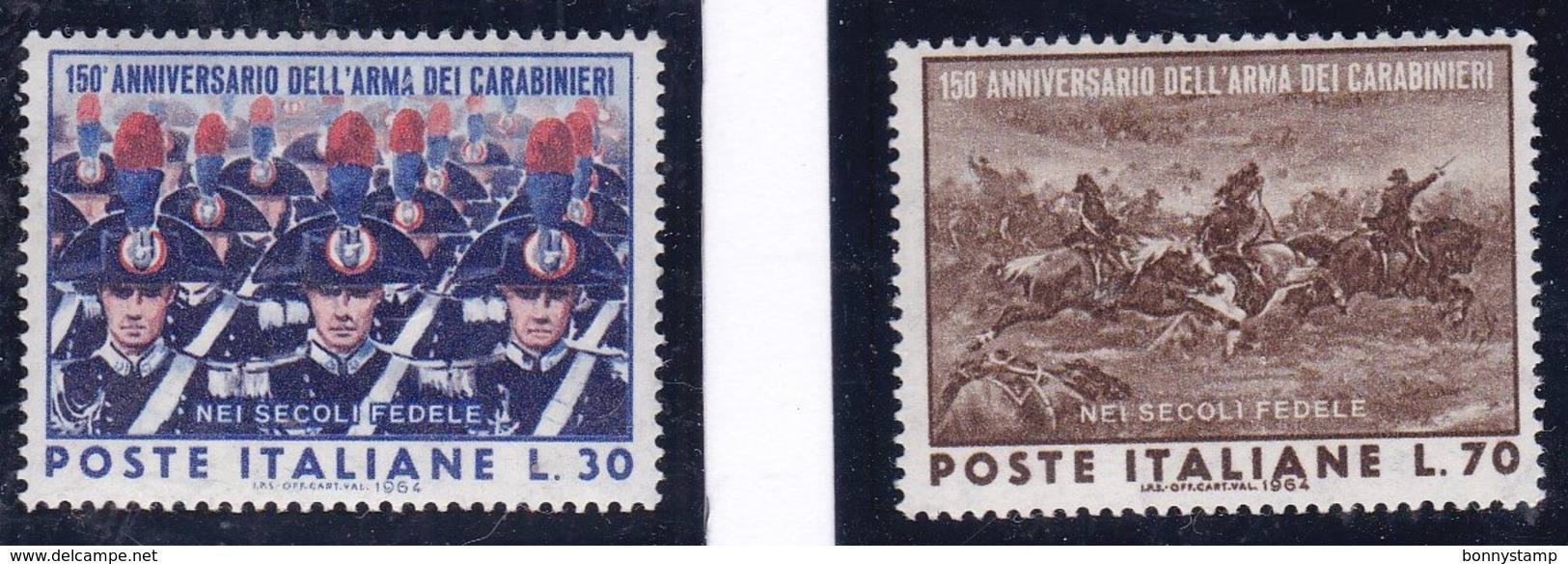 Repubblica Italiana, 1964 - Arma Dei Carabinieri - Nr. 978/979 MNH** - 1961-70: Mint/hinged