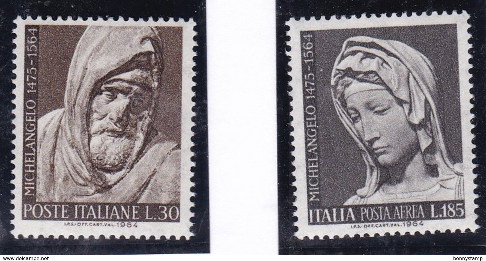 Repubblica Italiana, 1964 - Michelangelo Buonarroti - Nr.977/A156 MNH** - 1961-70:  Nuevos