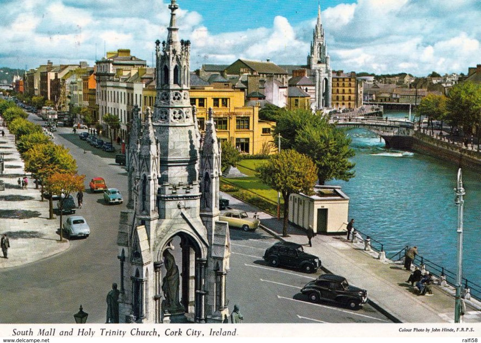 1 AK Irland Ireland * South Mall And Holy Trinity Church In Der Stadt Cork City - County Cork * - Cork