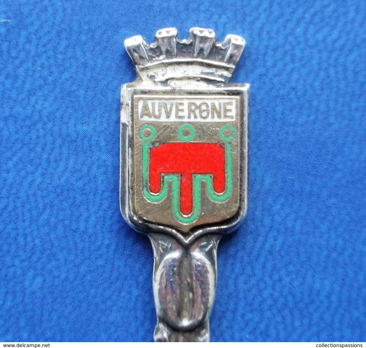 - Petite Cuillère - Objet Souvenir D'Auvergne - - Obj. 'Souvenir De'