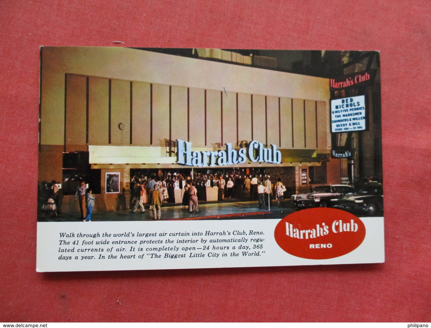 Harrahs Club Reno - Nevada Ref 3252 - Reno