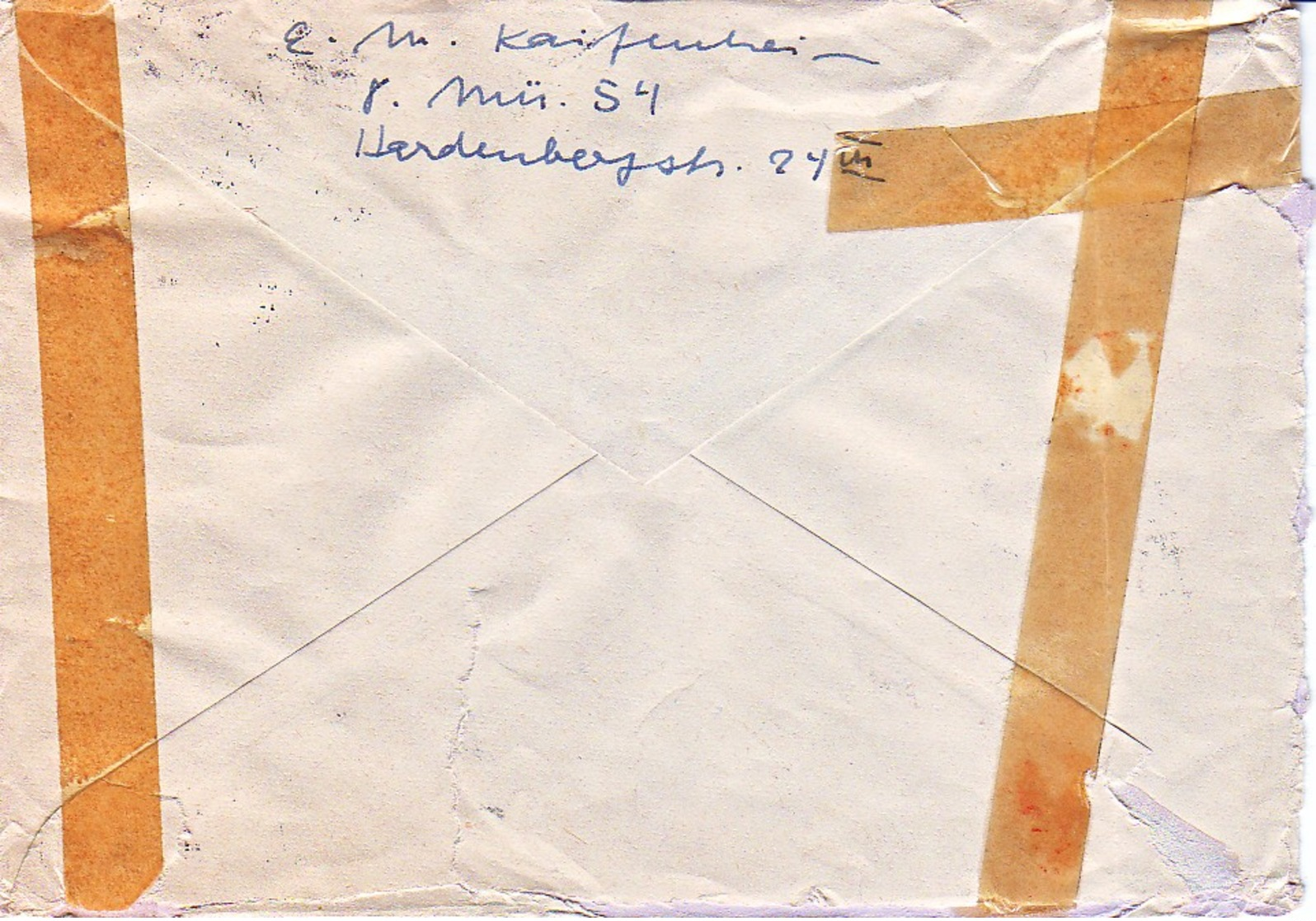 ALLEMAGNE : 1963 - Lettre Par Avion Pour L'ambassade De France En Tunisie - Lettres & Documents