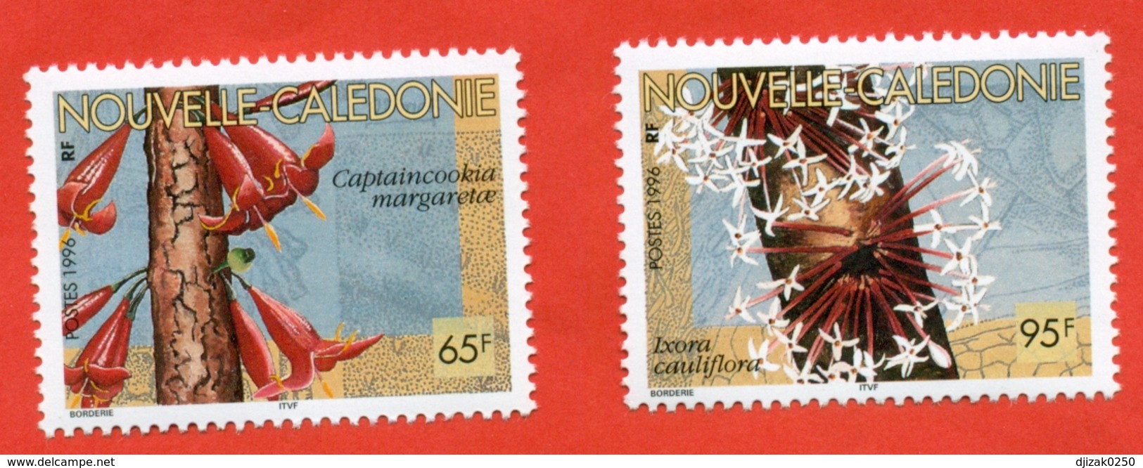 Nouvelle-Caledonie 1996.Native Flowers. Unused Stamps. - Andere & Zonder Classificatie
