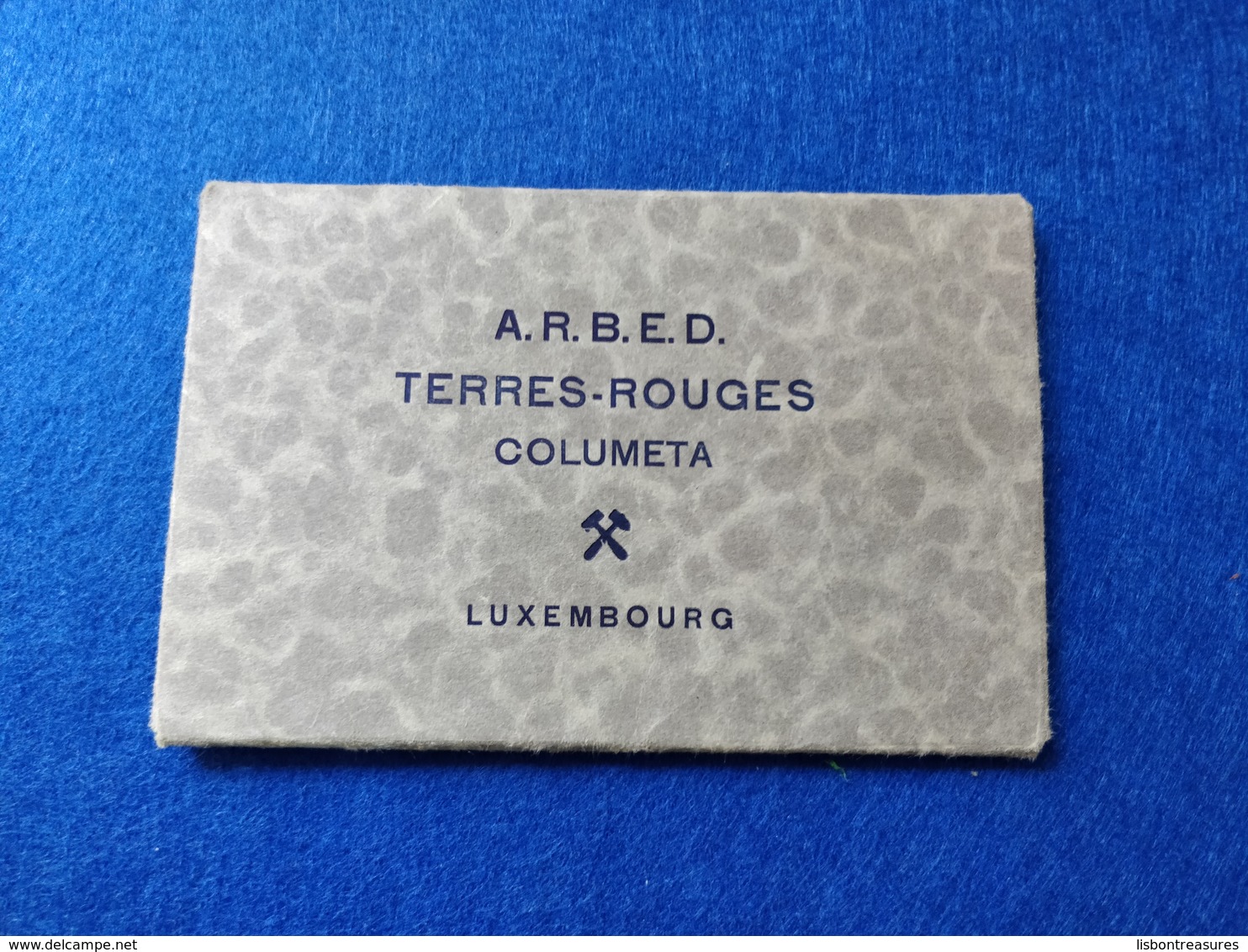 ANTIQUE LUXEMBOURG A.R.B.E.D TERRES ROUGES COLUMETA CARNET X8 POSTCARDS UNUSED - Luxemburg - Town