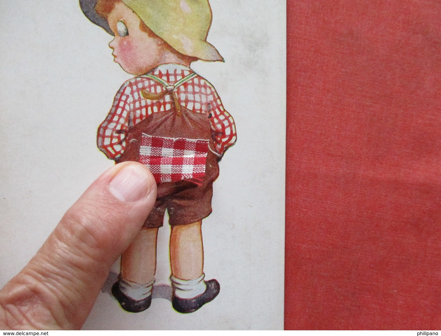 Children > Humorous Cards  Movable Cloth Boy  Put The D------ Thing Down     Ref 3253 - Humorous Cards