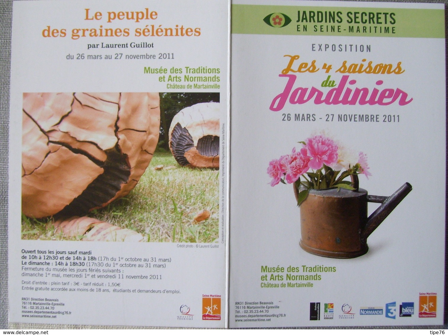 Jardins Secrets En Seine Maritime - Arrosoir Pivoine Fleur Jardinier Musée Arts Normands Martainville - Non Classés