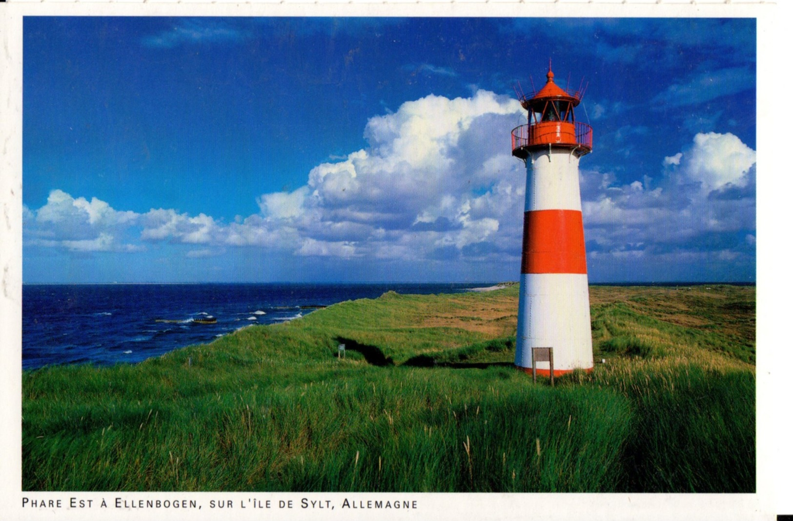 PHARE EST A ELLENBOGEN , SUR L’ÎLE DE SYLT, ALLEMAGNE - Altri & Non Classificati