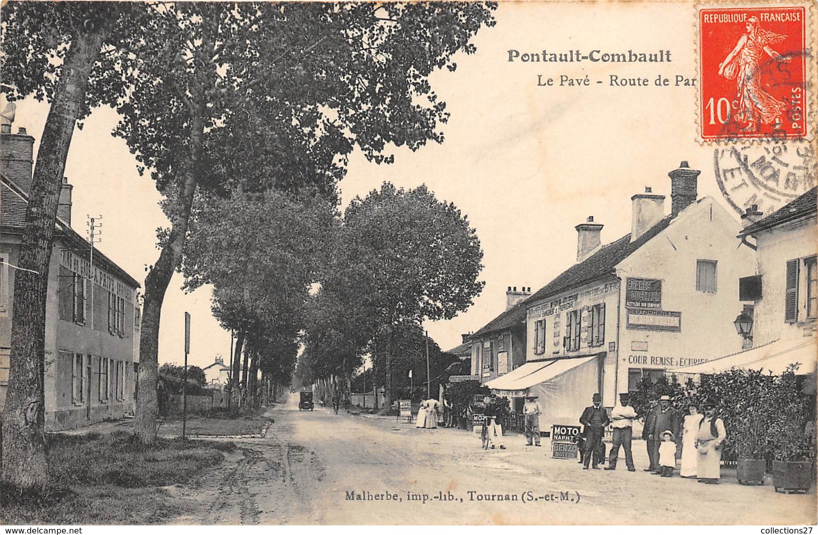 77-PONTAULT-COMBAULT- LE PAVE- ROUTE DE PARIS - Pontault Combault