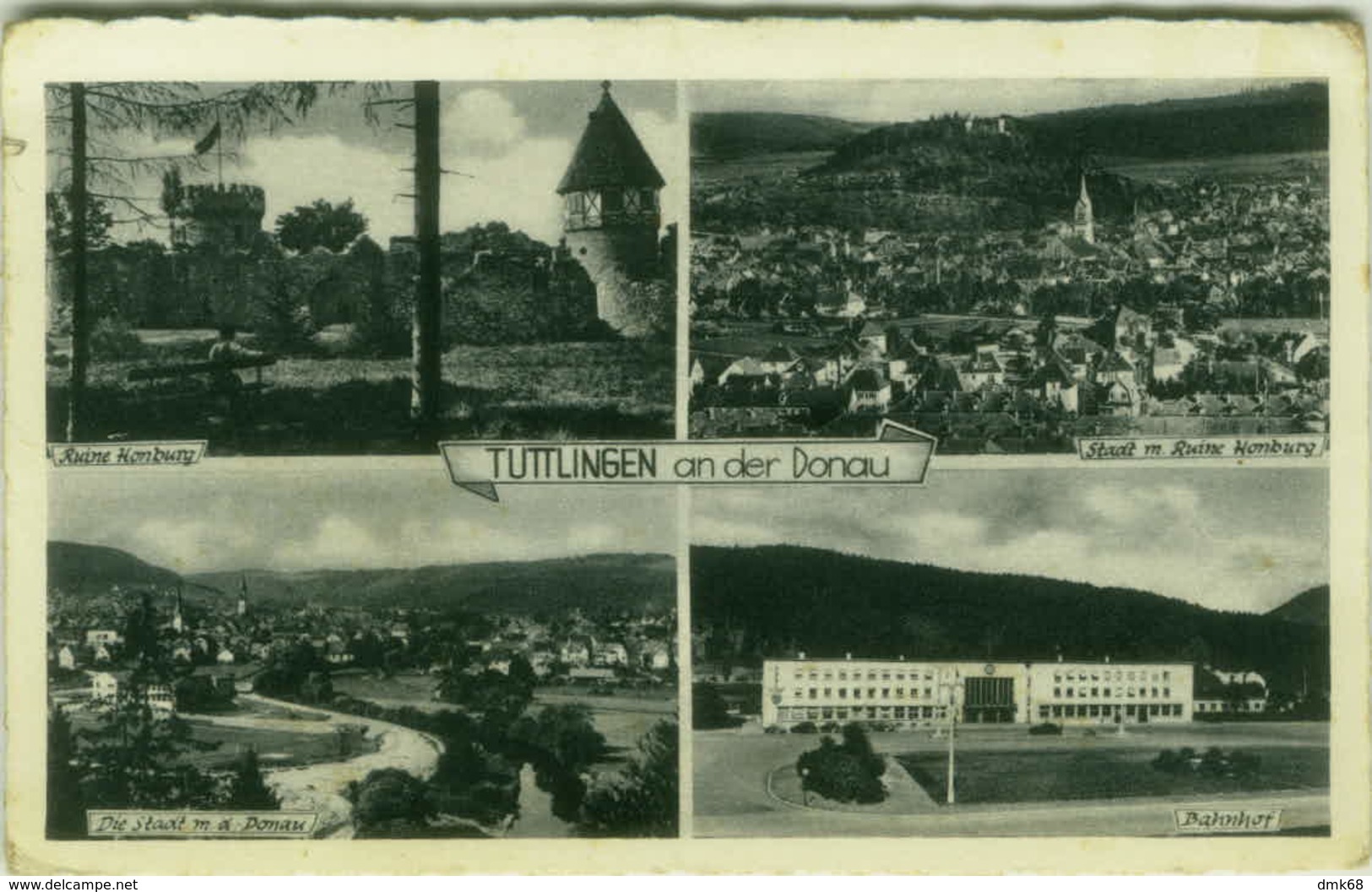 AK GERMANY - TUTTLINGEN AN DER DONAU - 4 VIEWS - EDIT KAUFHAUS HAGER & CO. 1920s  (BG3132) - Tuttlingen