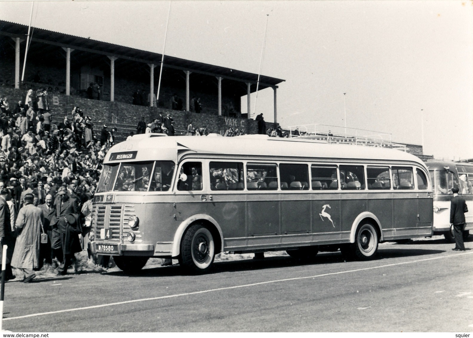 Autobus, Crossley- Verheul, Zandvoort, Circuit, VAD 2158, SVA Foto - Auto's