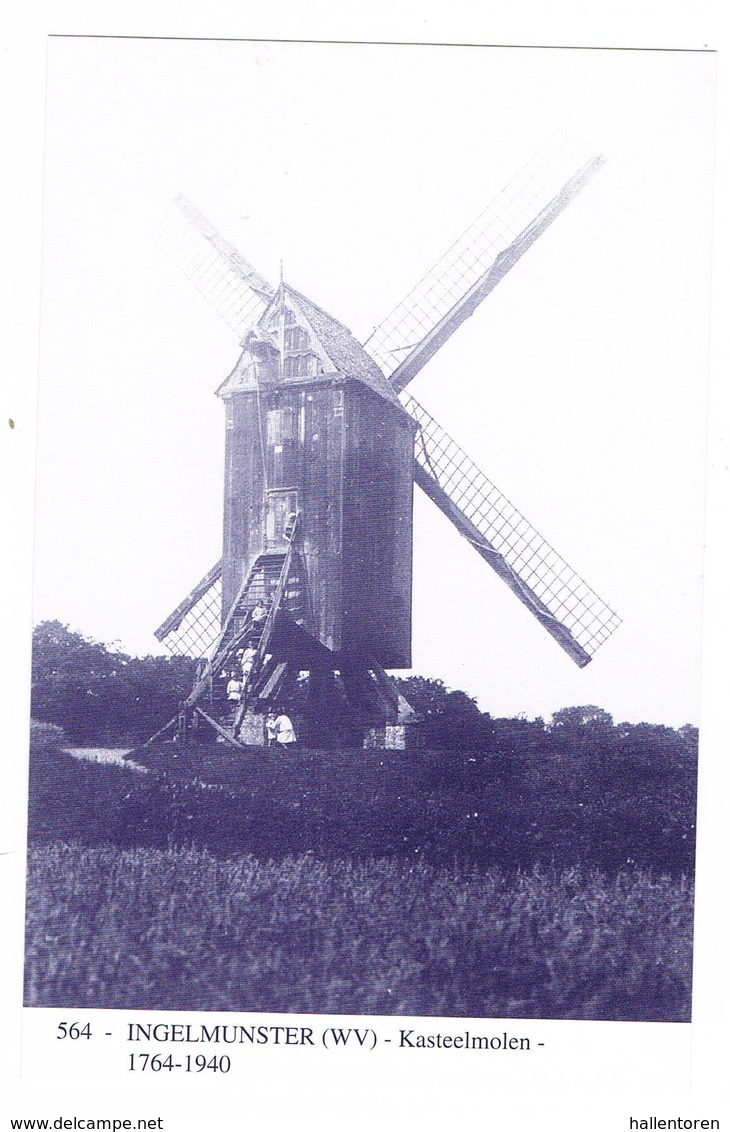 Ingelmunster: Kasteelmolen ( 2 Scans) - Ingelmunster