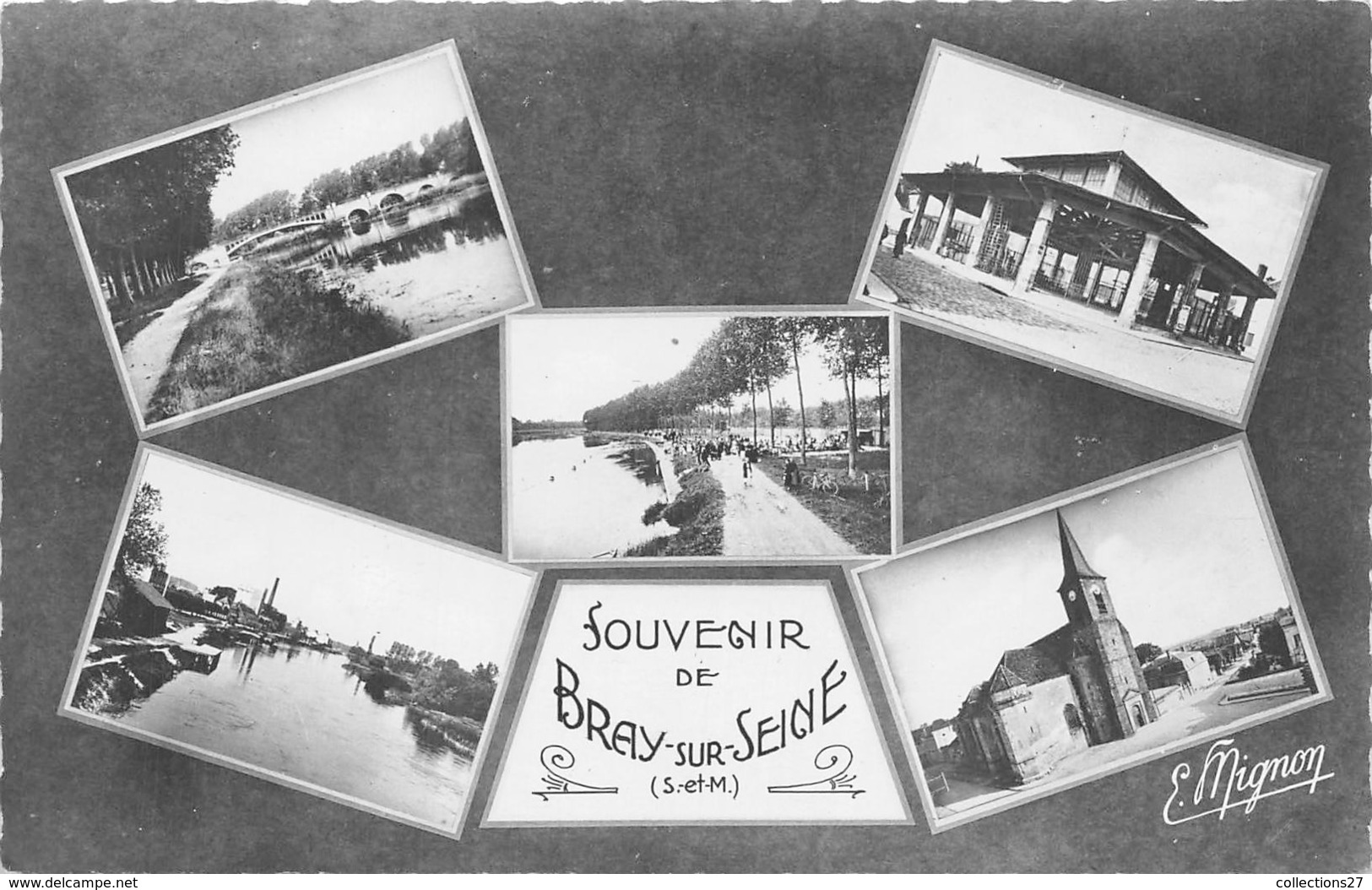 77-BRAY-SUR-SEINE- SOUVENIR MULTIVUES - Bray Sur Seine