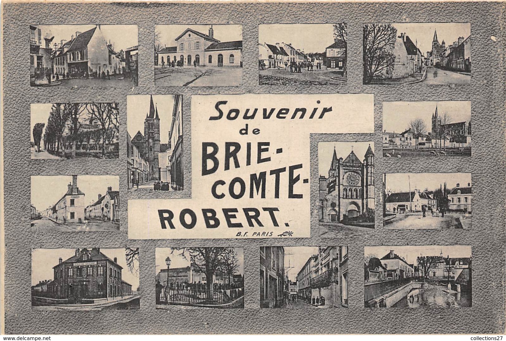 77-BRIE-COMTE-ROBERT- SOUVENIR MULTIVUES - Brie Comte Robert