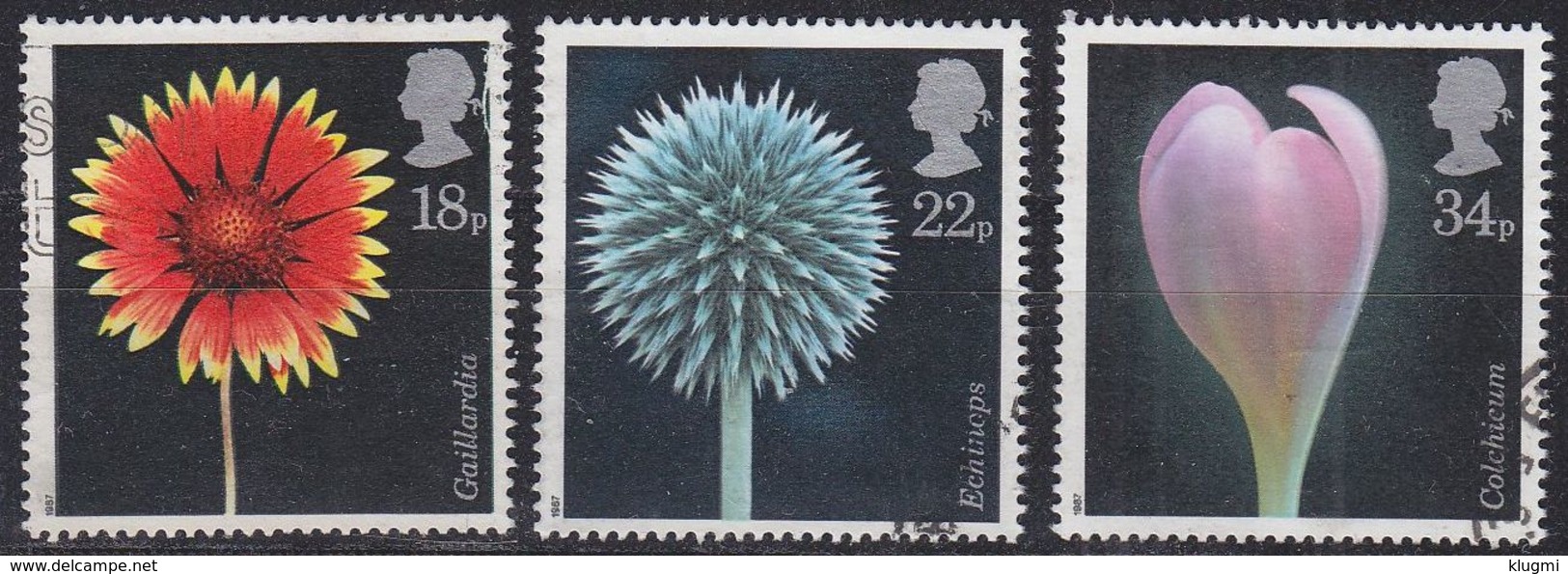 ENGLAND GREAT BRITAIN [1987] MiNr 1097 Ex ( O/used ) [01] Blumen Sehr Schön - Gebruikt