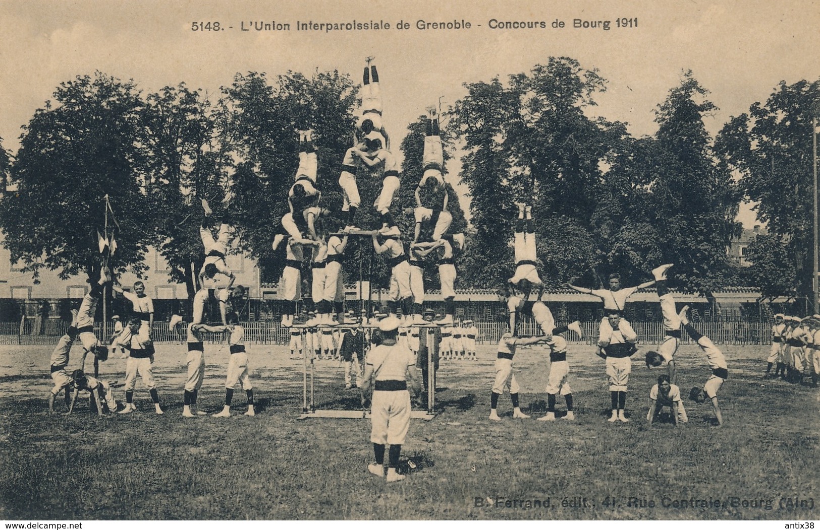 I98 - 38 - GRENOBLE - Isère - L'Union Interparoissiale De Grenoble - Concours De Bourg 1911 - Grenoble