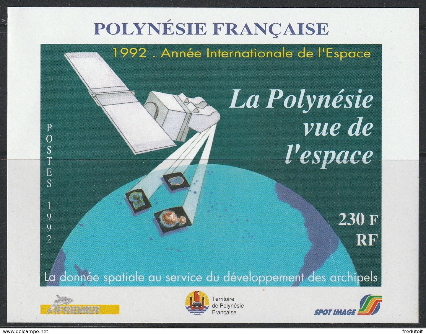 POLYNESIE - BLOC  N° 19  ** (1992) - Blocs-feuillets