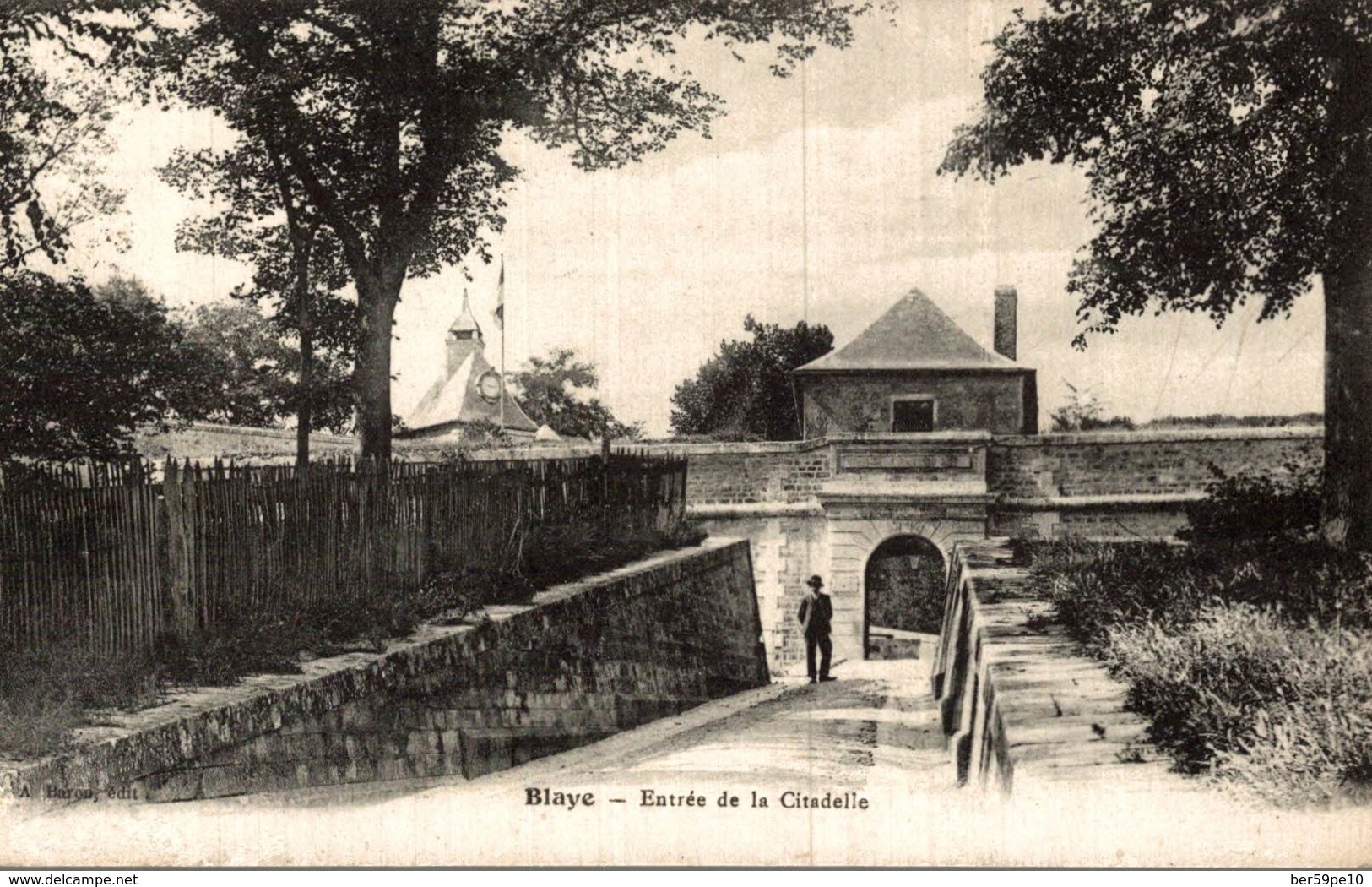 33 BLAYE  ENTREE DE LA CITADELLE - Blaye