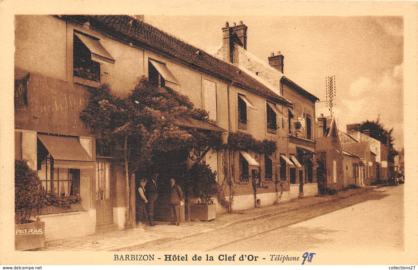 77-BARBIZON- HÔTEL DE LA CLEF D'OR - Barbizon