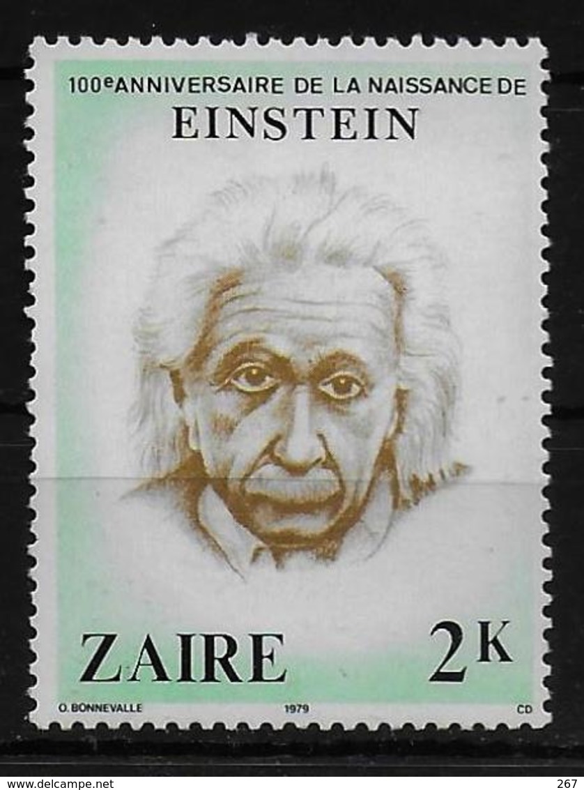 ZAIRE  N° 979 *  Albert Einstein - Albert Einstein