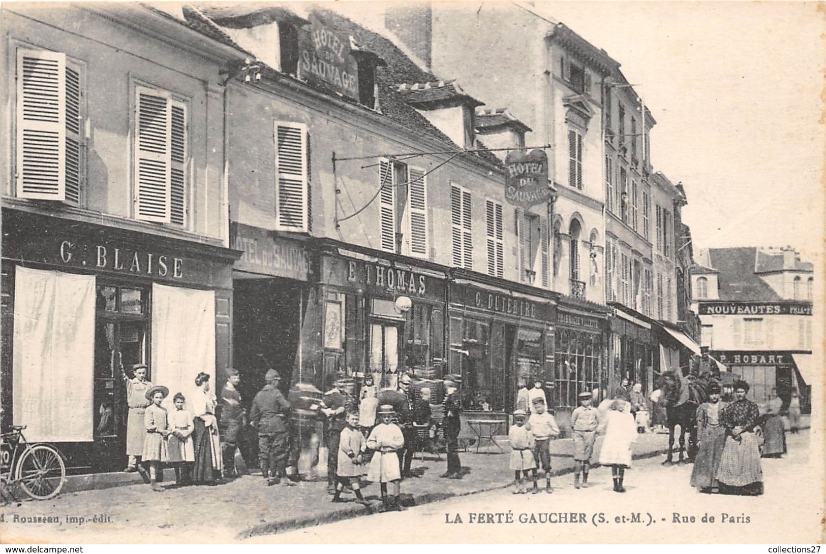 77-LA-FERTE-GAUCHER- RUE DE PARIS - La Ferte Gaucher