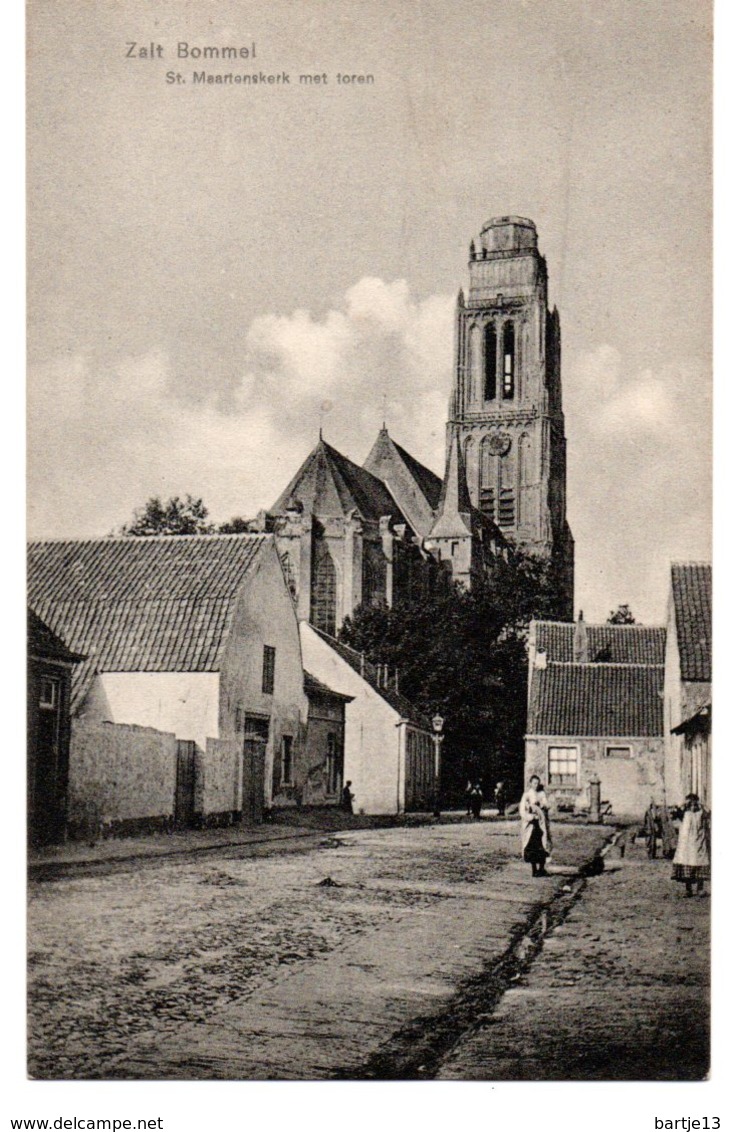 ZALTBOMMEL SINT MAARTENSKERK MET TOREN - Zaltbommel