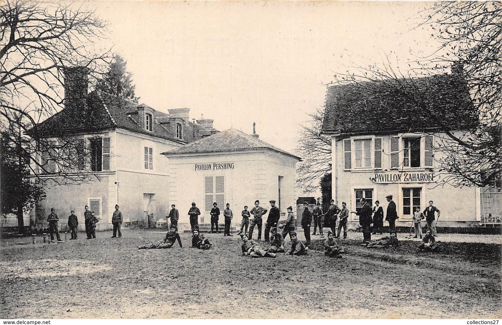 77-CHAMPAGNE-SUR-SEINE- ECOLE LAFAYETTE - COUR DE RECREATION - Champagne Sur Seine