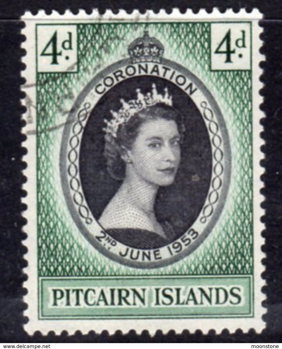 Pitcairn QEII 1953 Coronation, Used, SG 17 - Pitcairn Islands