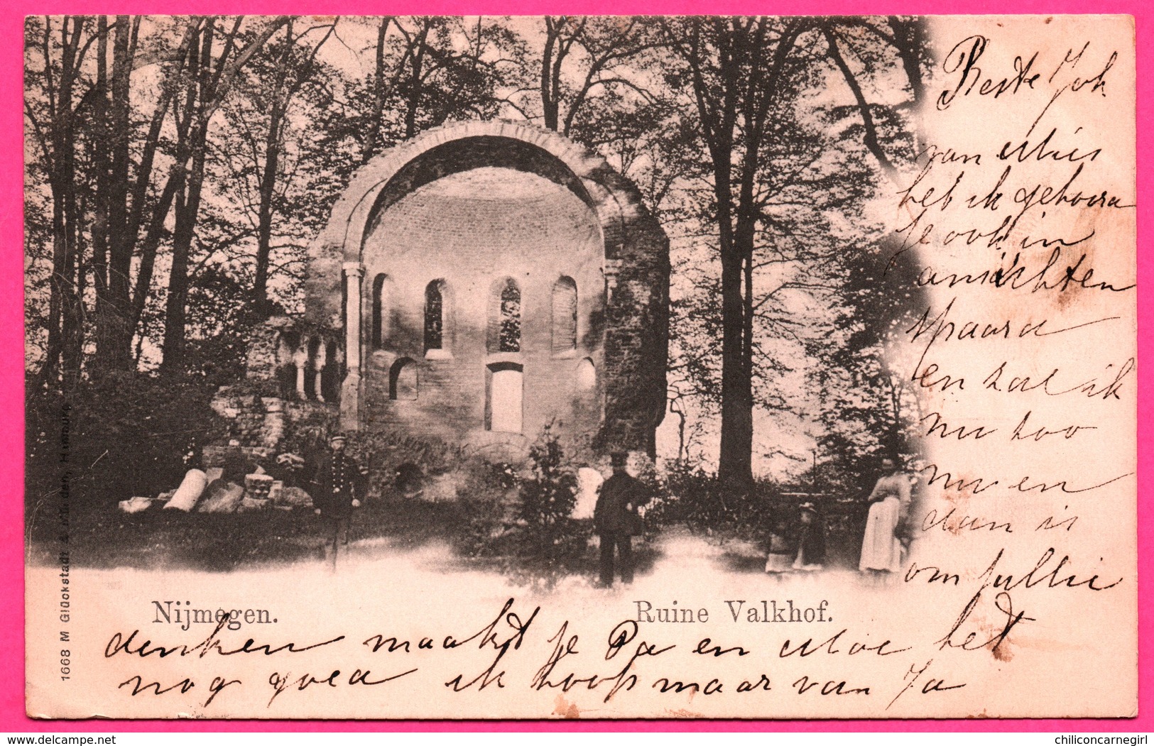 Nijmegen - Ruine Valkhof - Policier - Animée - 1899 - Nijmegen