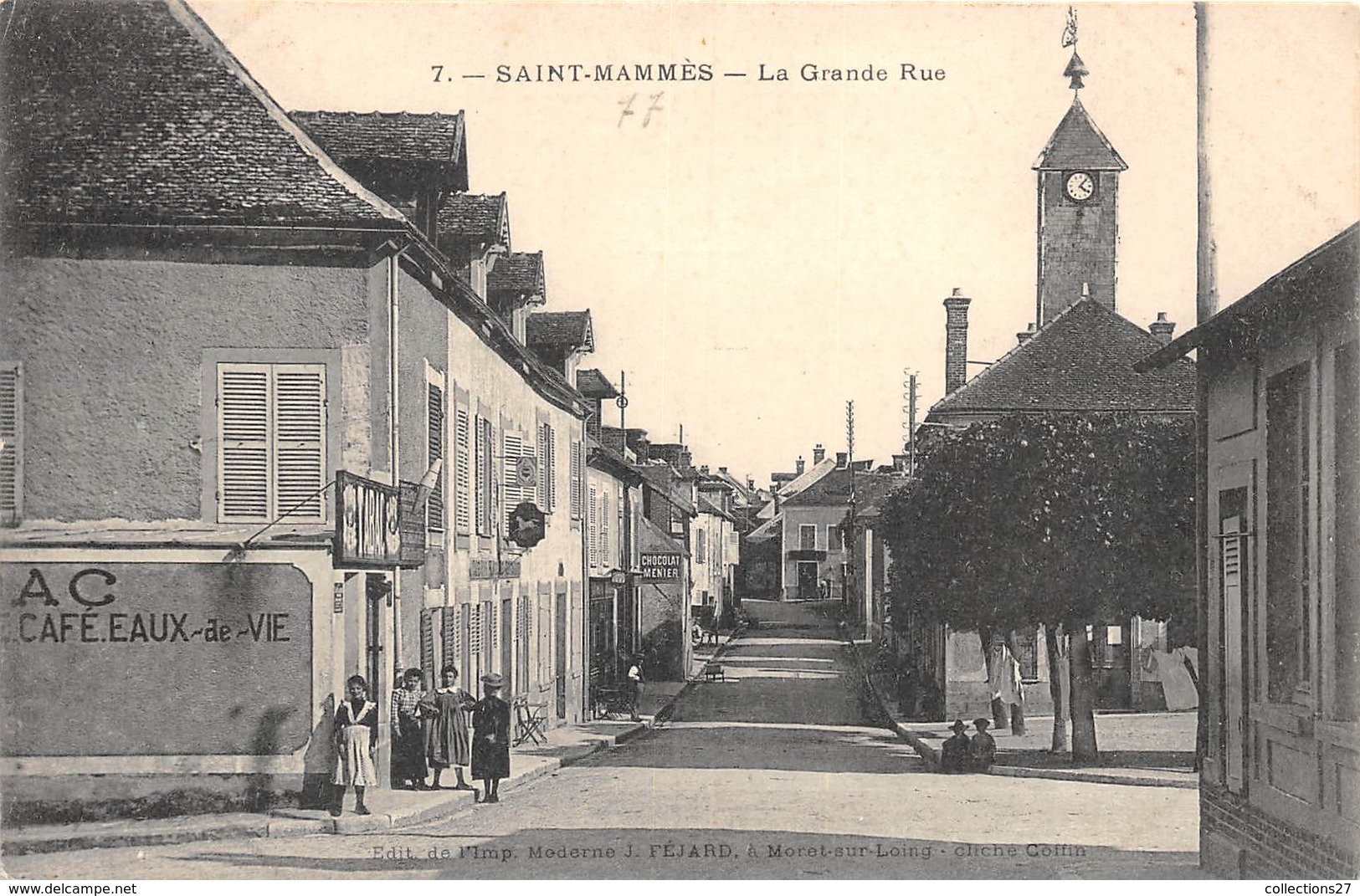 77-SAINT-MAMMES- LA GRANDE RUE - Saint Mammes