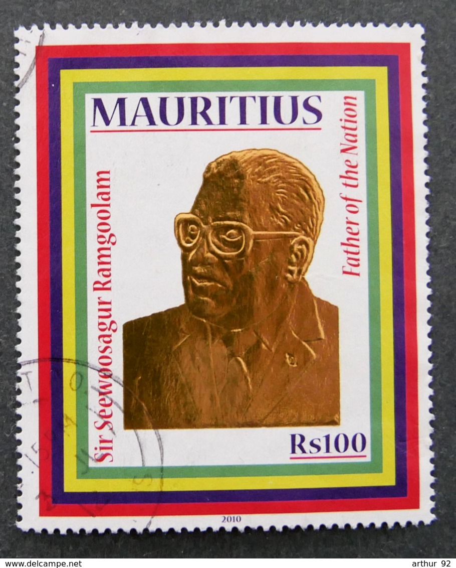 ILE MAURICE - MAURITIUS - 2010 - YT 1122  - SIR SEEWOOSAGUR RAMGOOLAM - Mauritius (1968-...)