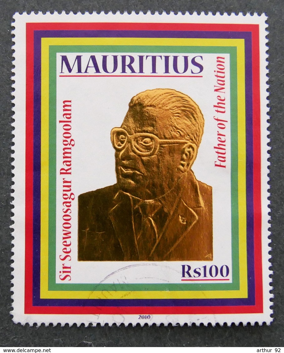 ILE MAURICE - MAURITIUS - 2010 - YT 1122  - SIR SEEWOOSAGUR RAMGOOLAM - Mauritius (1968-...)