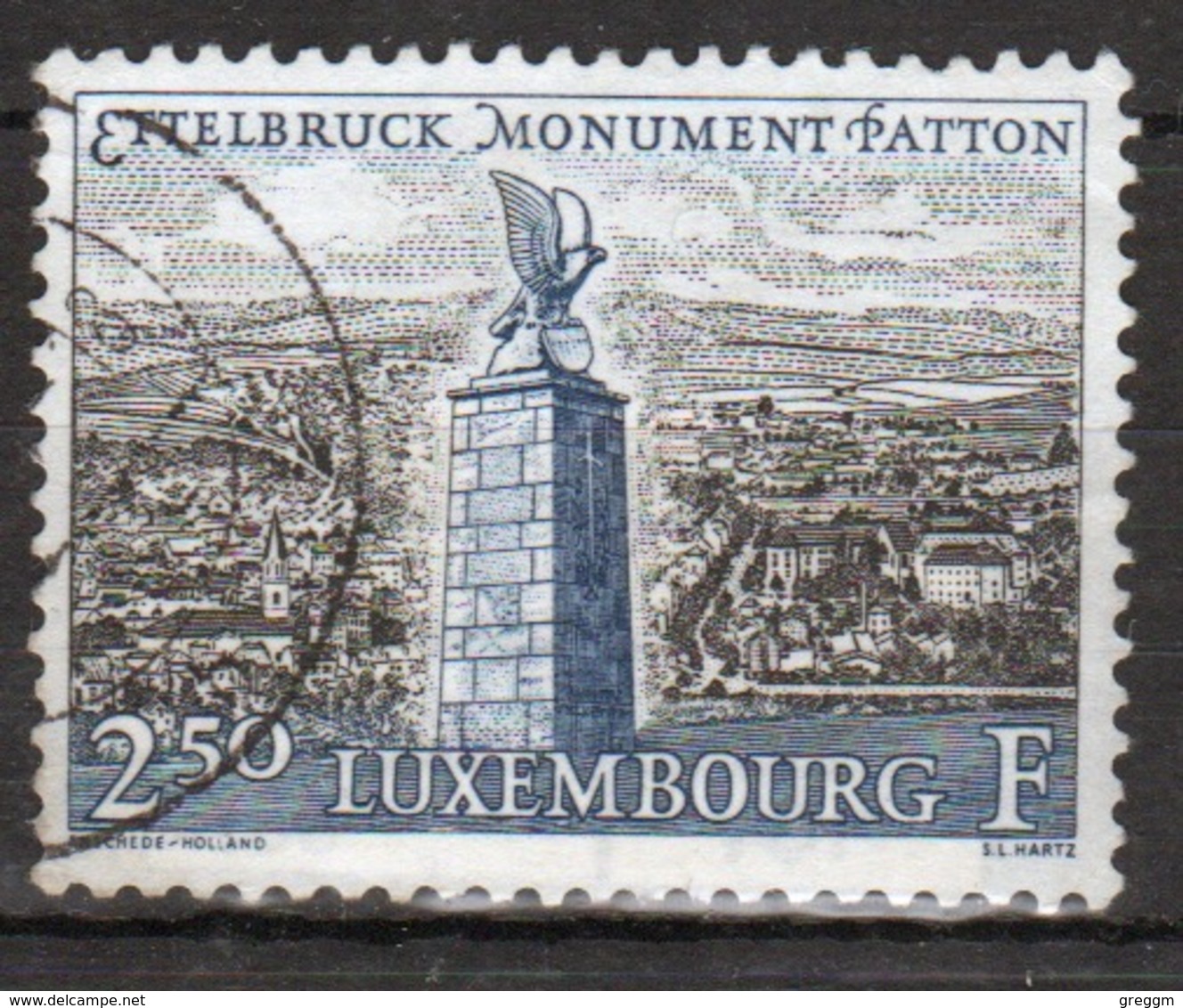 Luxembourg 1961 Single 2f 50 Commemorative Stamp Celebrating Tourist Publicity. - Used Stamps