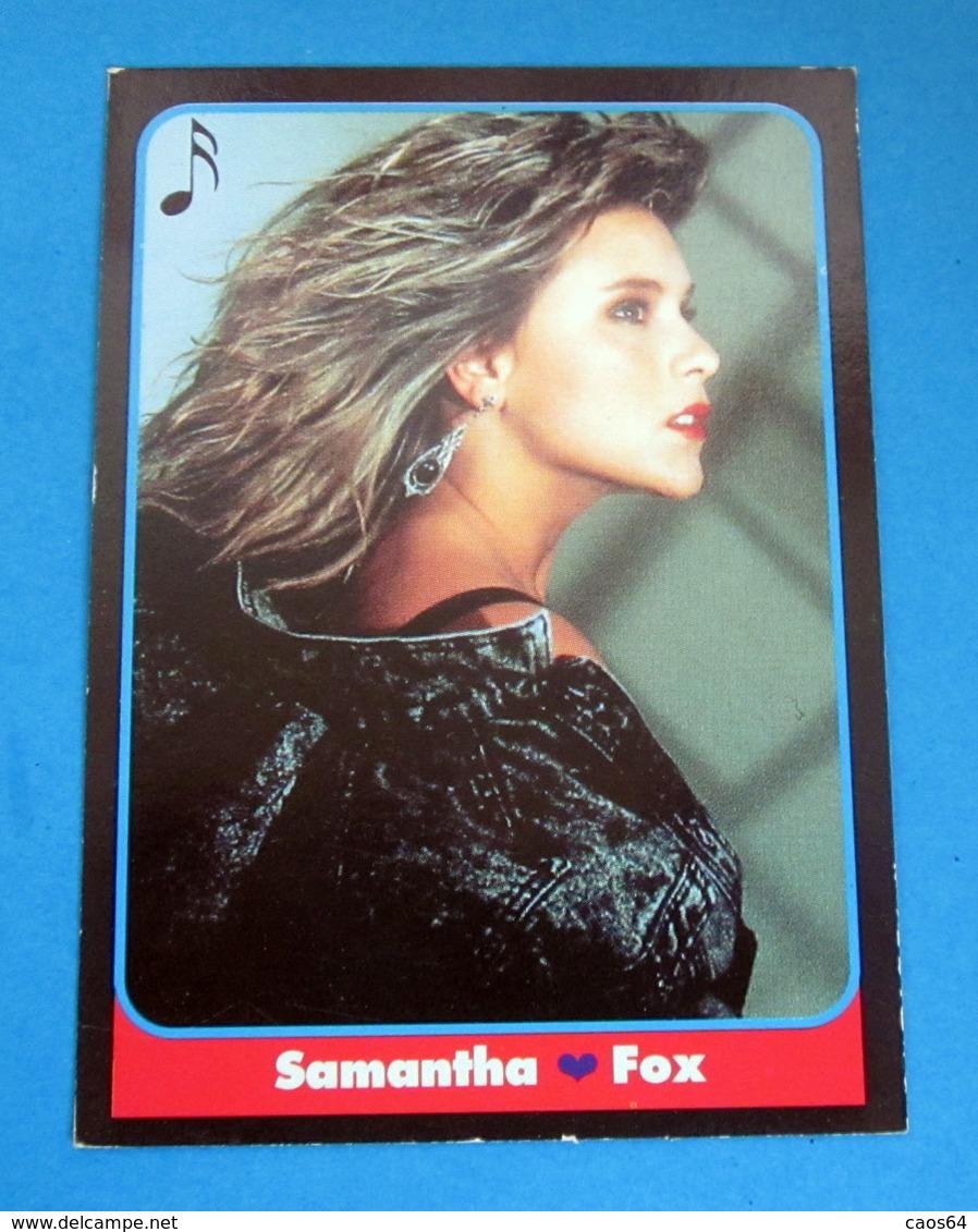 SAMANTHA FOX LE BELLISSIME MUSICA MASTER CARDS 1993 - Altri & Non Classificati