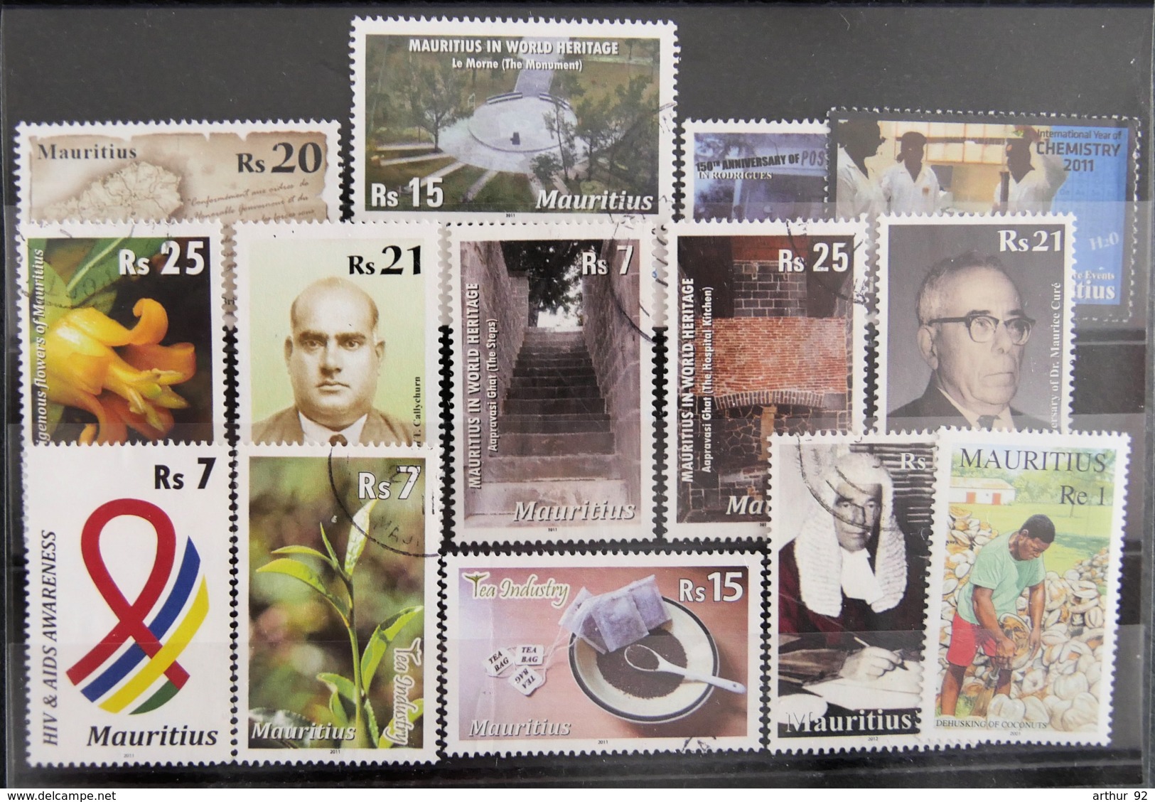 ILE MAURICE - MAURITIUS - LOT DE TIMBRES N° 9 - Mauritius (1968-...)