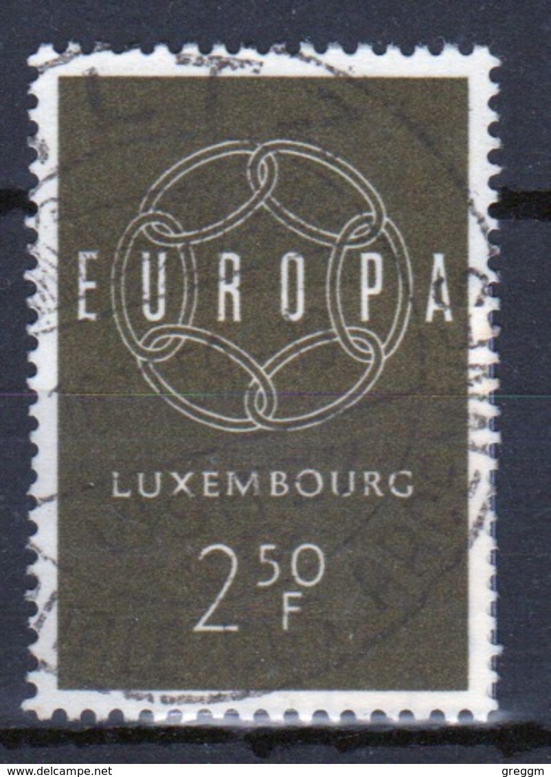 Luxembourg 1959 Single 2f 50 Commemorative Stamp Celebrating Europa. - Used Stamps