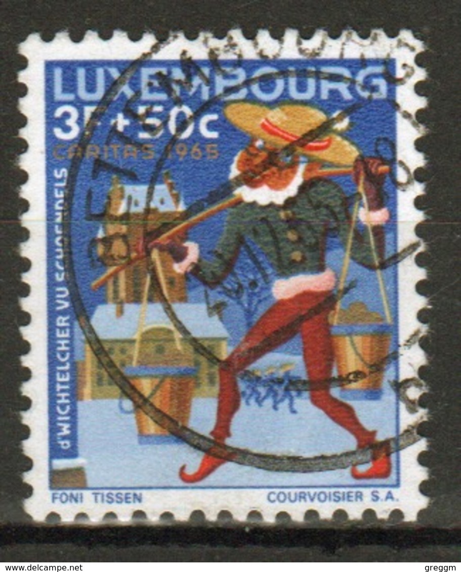 Luxembourg 1965 Single 3f 50 Commemorative Stamp Celebrating Fairy Tales. - Gebruikt